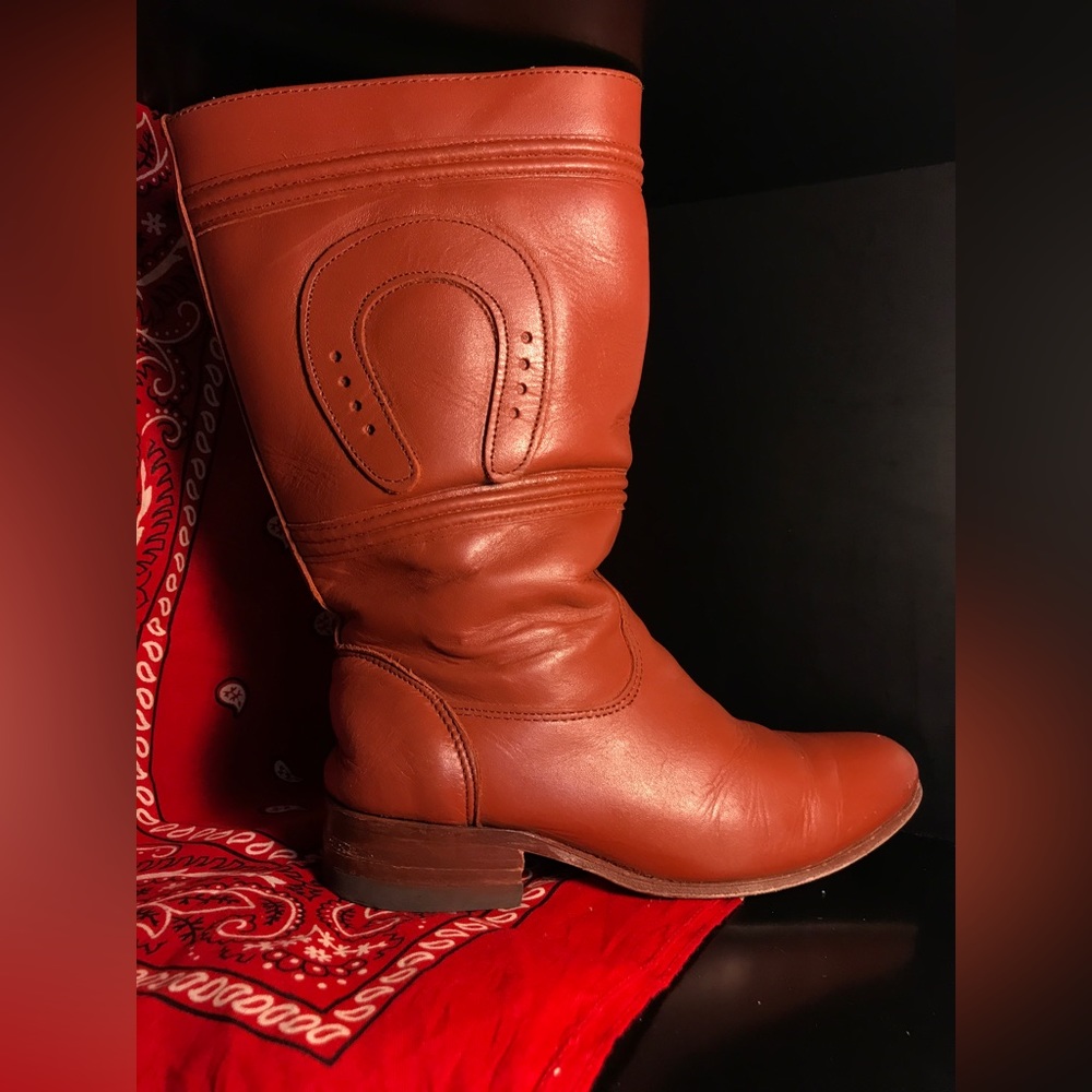 White Diamonds Boots ESCARAMUZA KIDS | BROWN | SIZE 13/1Y